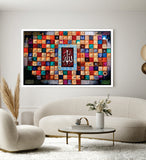 Islamic Wall Art Wooden Phototile Frames for Wall Decor